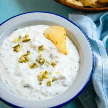 Dill pickle dip