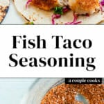 Fish Taco Seasoning