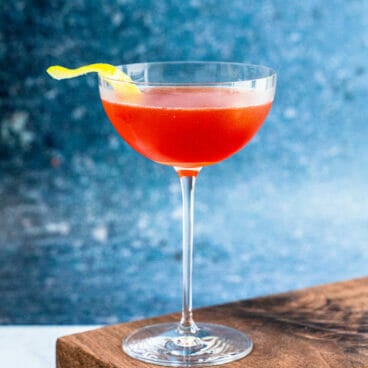 Paper plane cocktail