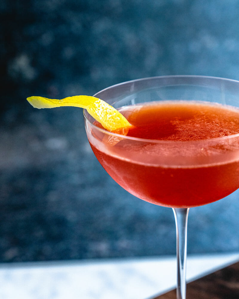 Paper plane cocktail