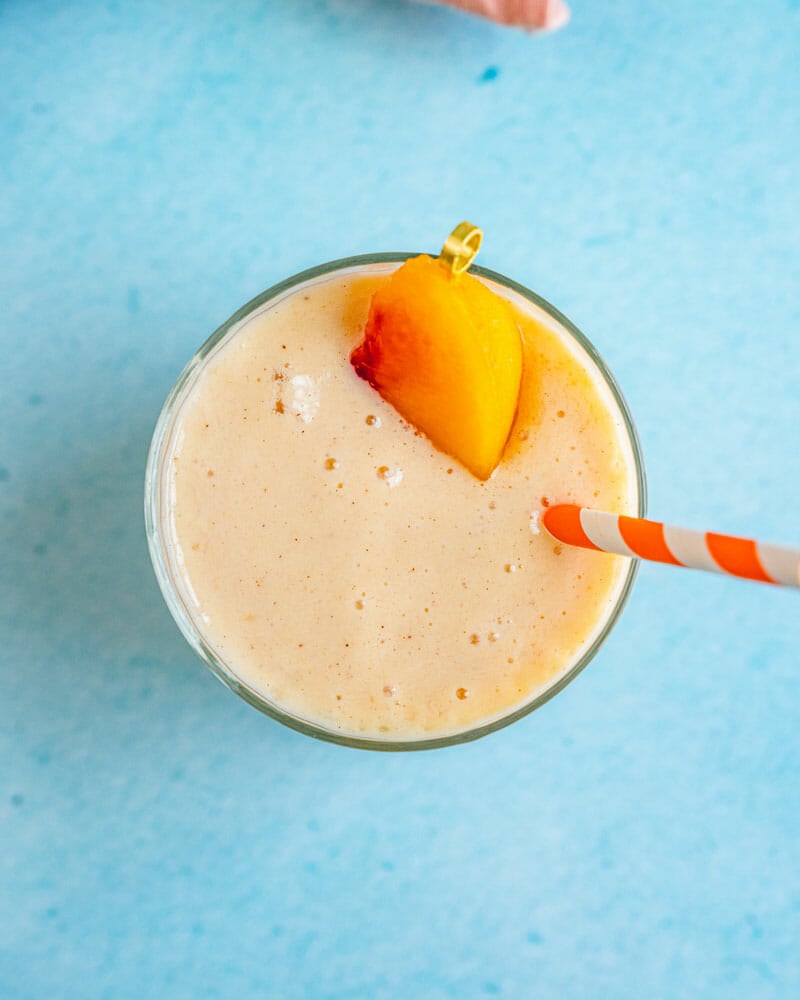 Peach smoothie