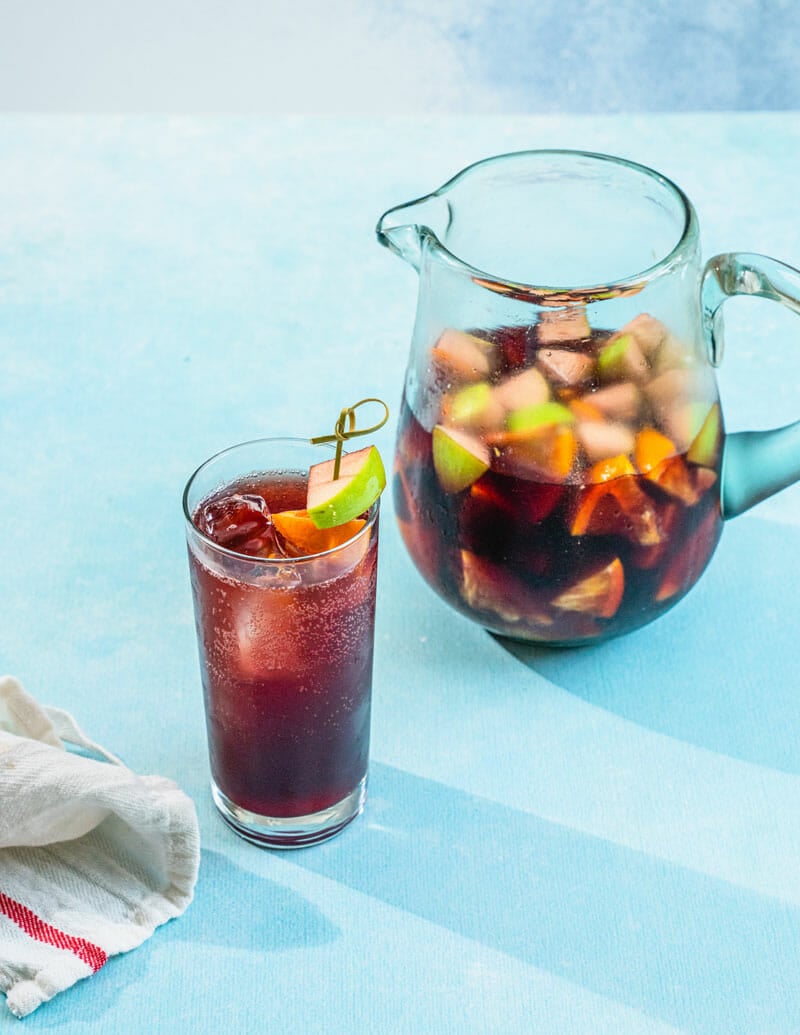 Red wine sangria