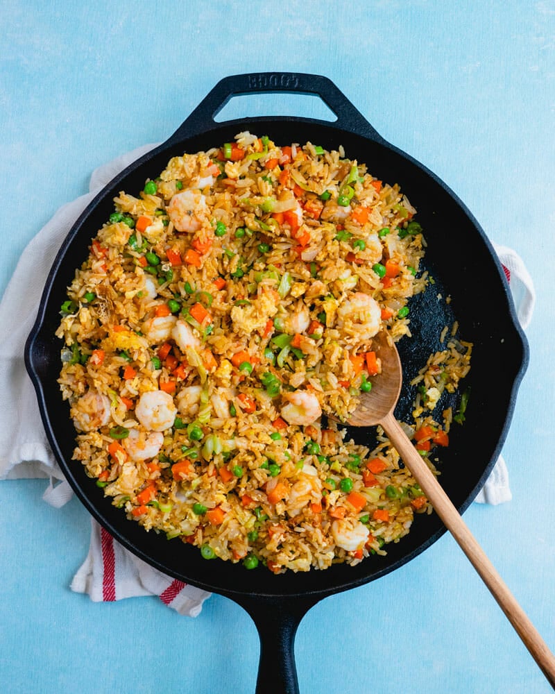 Shrimp fried rice