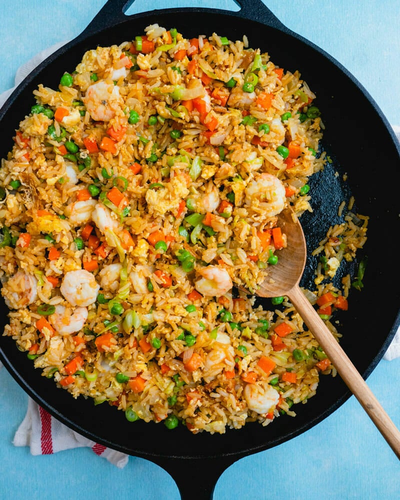 Shrimp fried rice