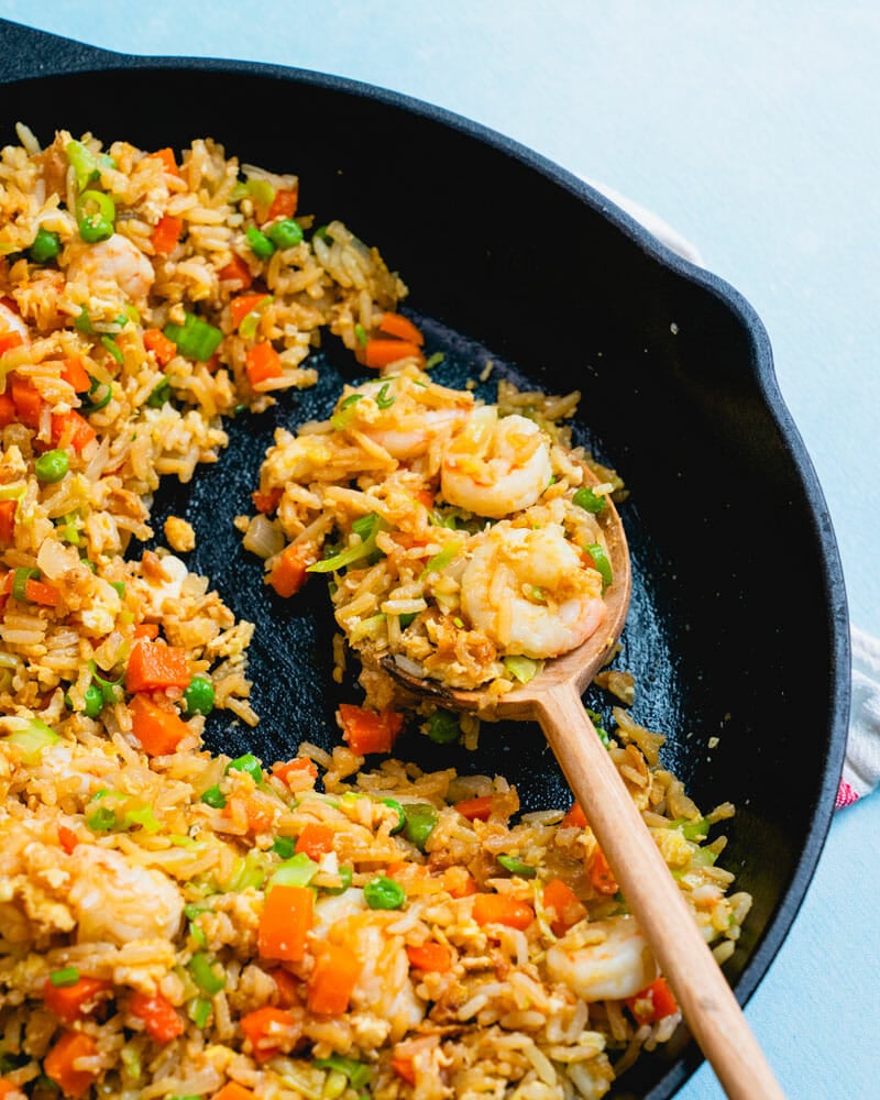 Shrimp fried rice