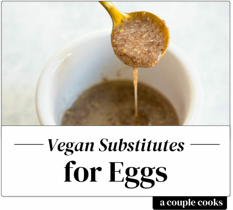 Vegan substitute for egg