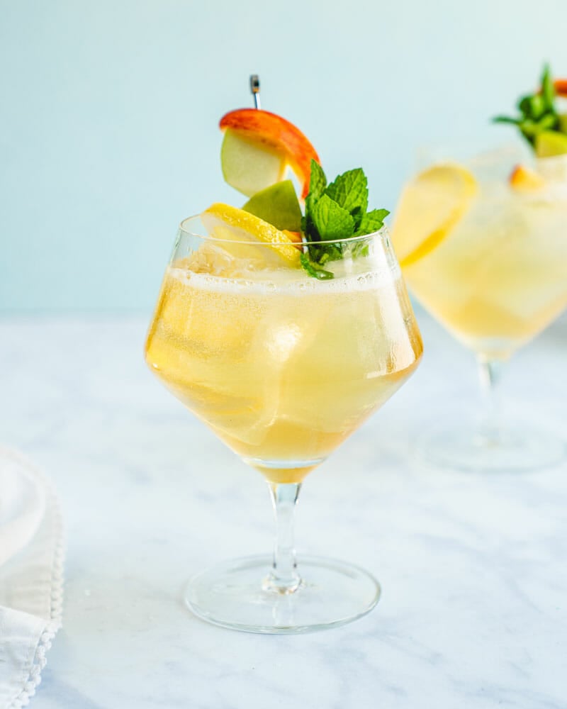 White wine sangria