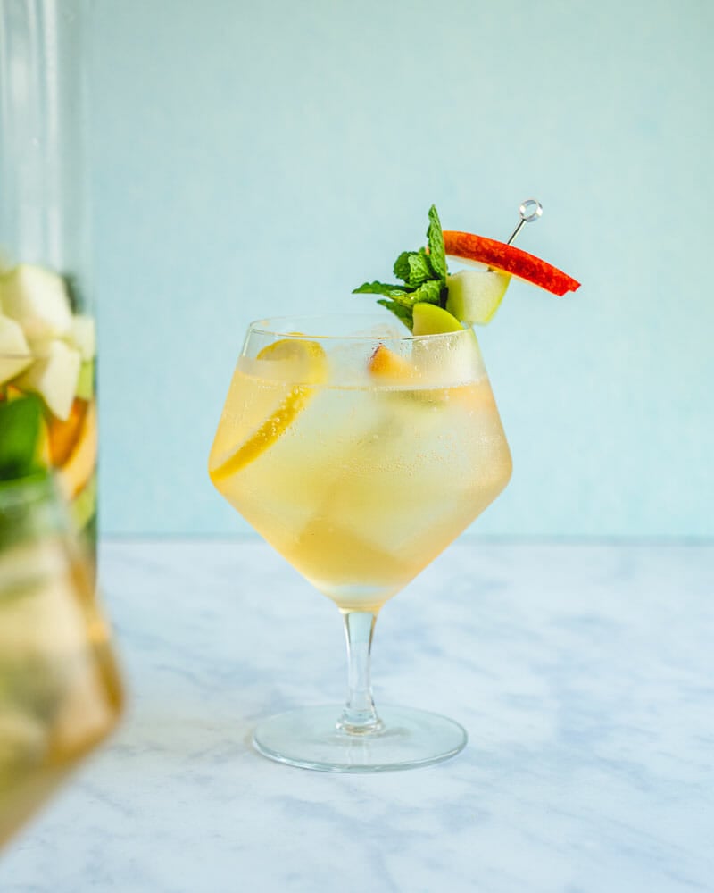 White wine sangria