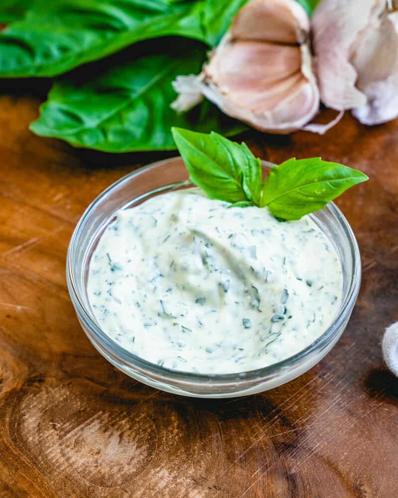 Basil aioli