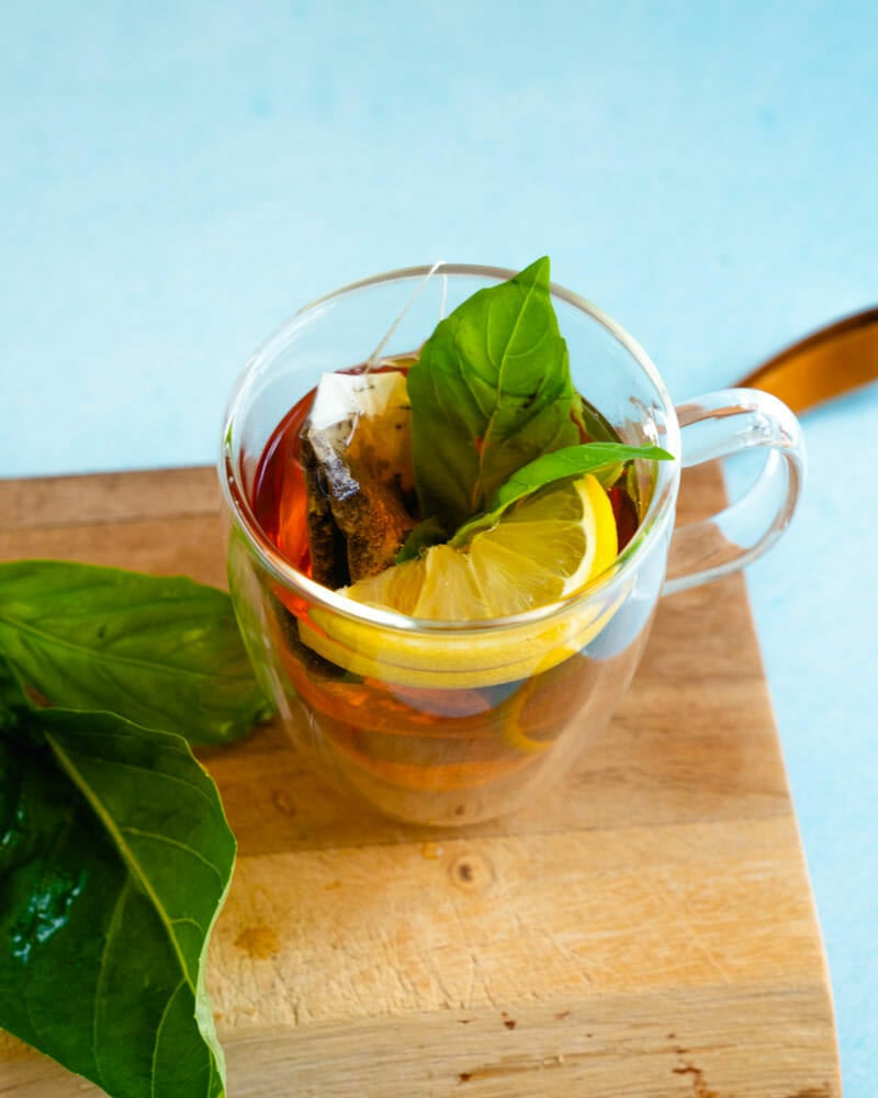 Basil tea