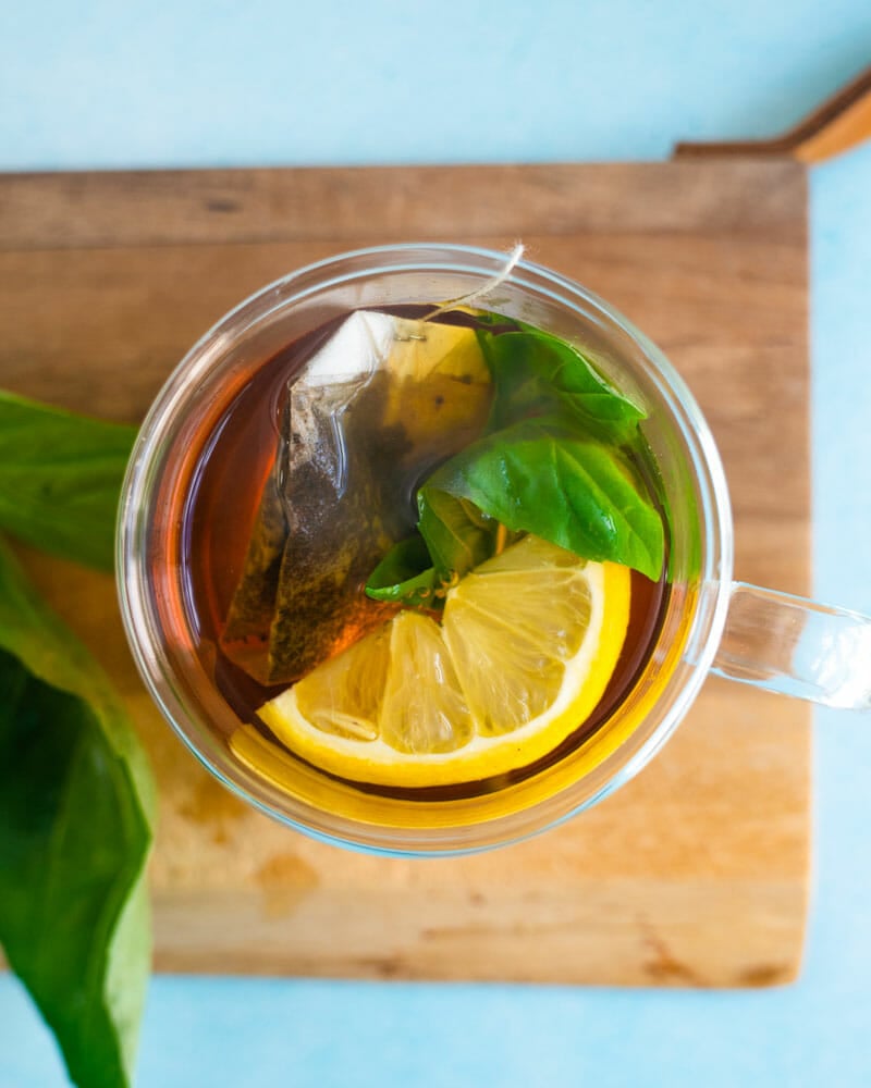 Basil tea