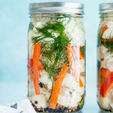 Pickled cauliflower