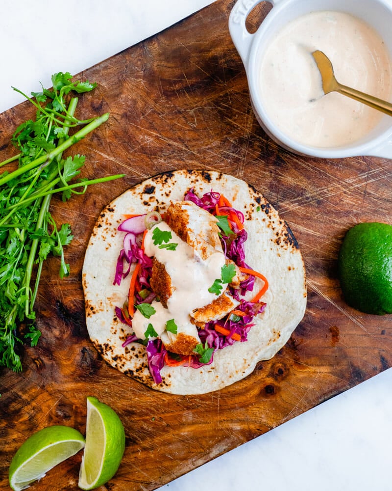 Fish taco sauce