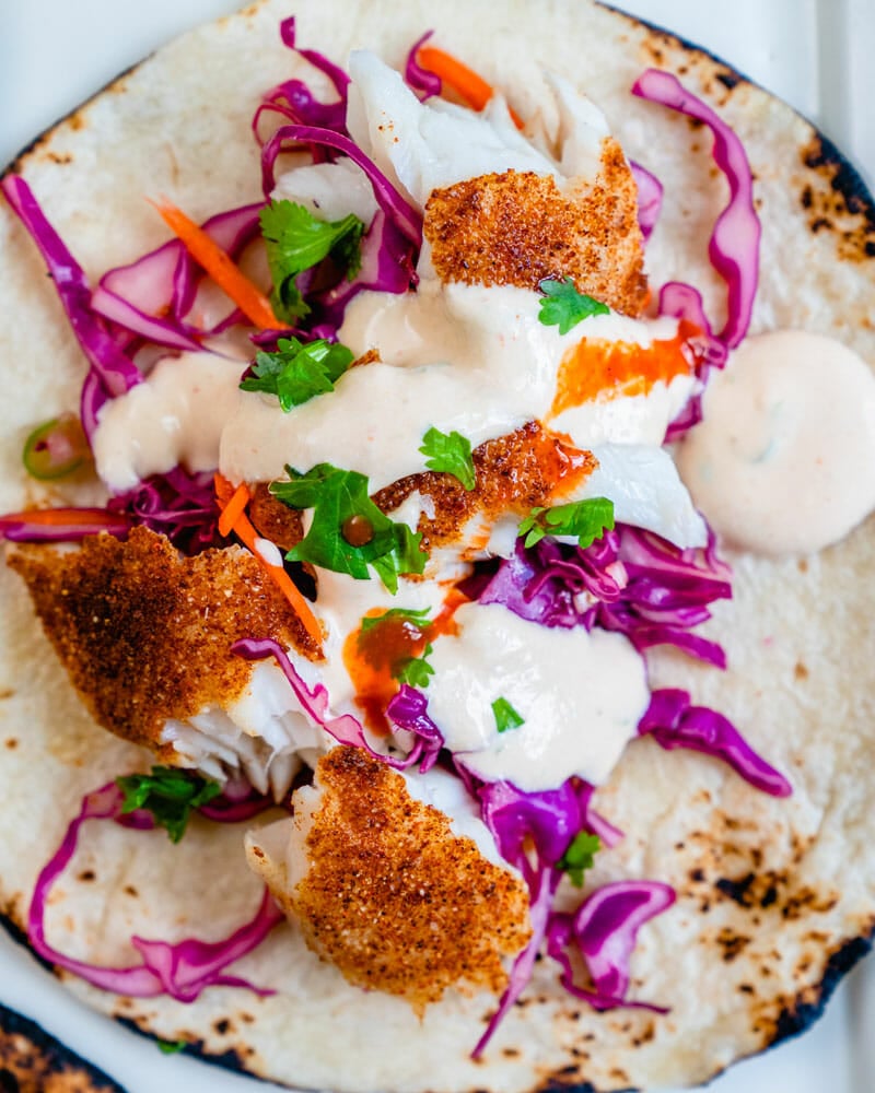 Fish taco slaw