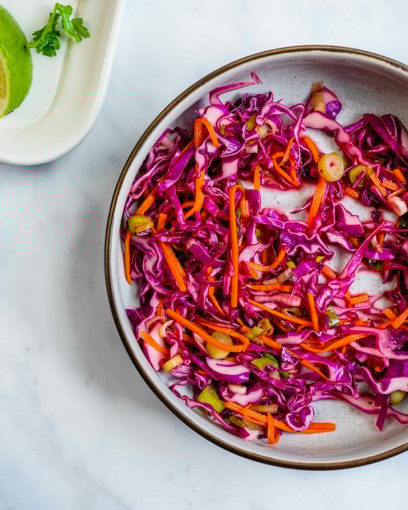 Fish taco slaw