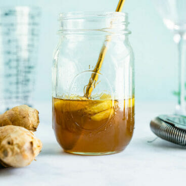 Ginger simple syrup