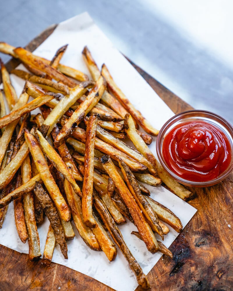 Homemade French fries