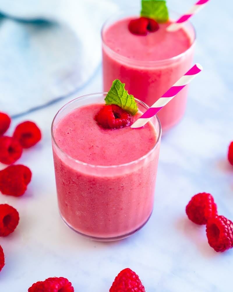 Raspberry smoothie