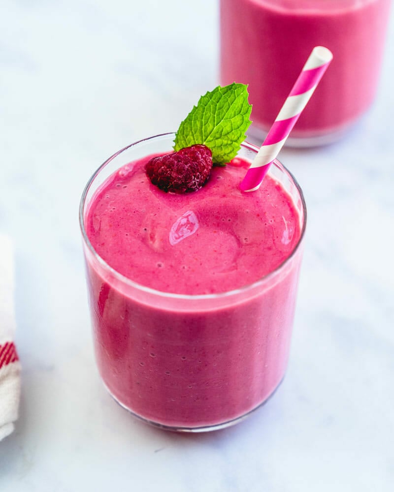 Raspberry smoothie