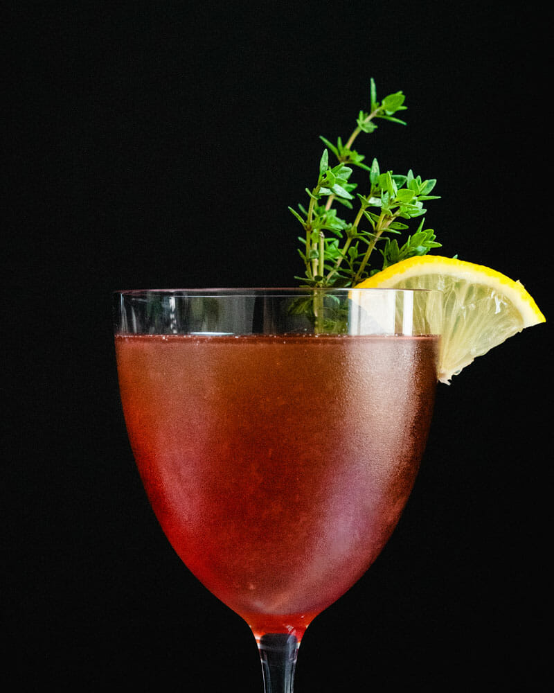 How to make a sloe gin cocktail