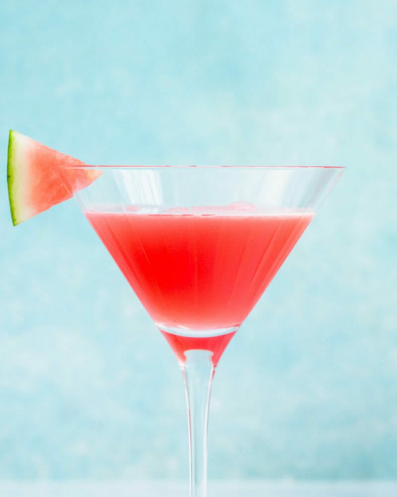 Watermelon martini