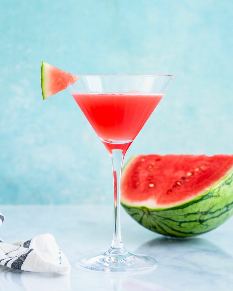 Watermelon martini