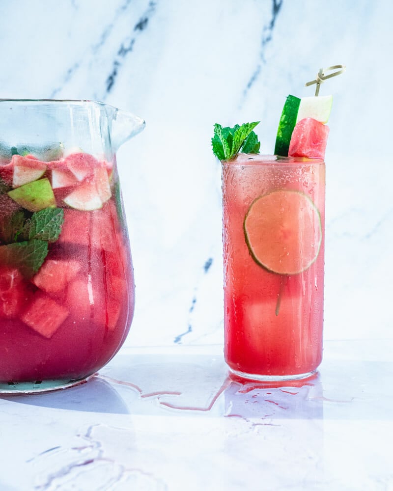 How to make watermelon sangria