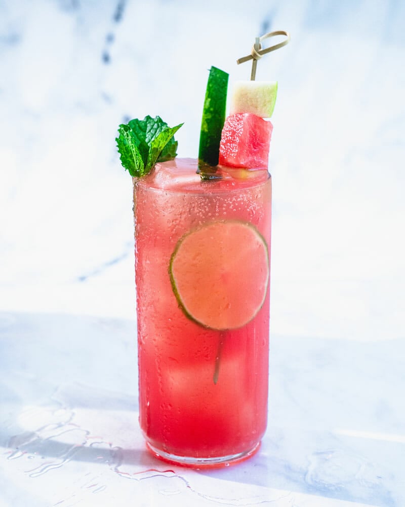 Watermelon sangria