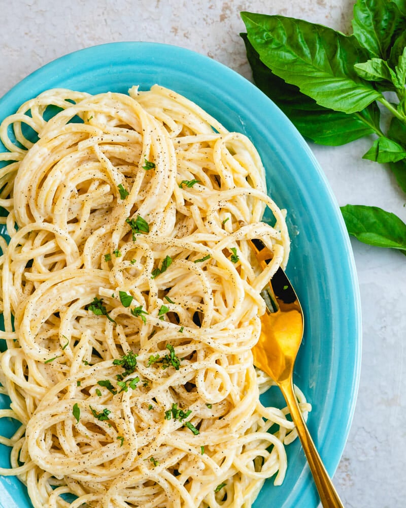 Parmesan cream sauce