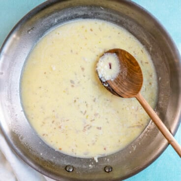 White wine sauce