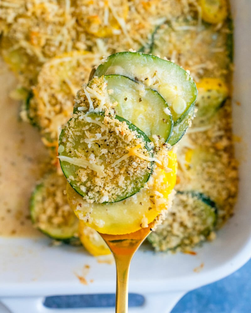 Zucchini and squash casserole