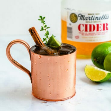 Apple cider mule