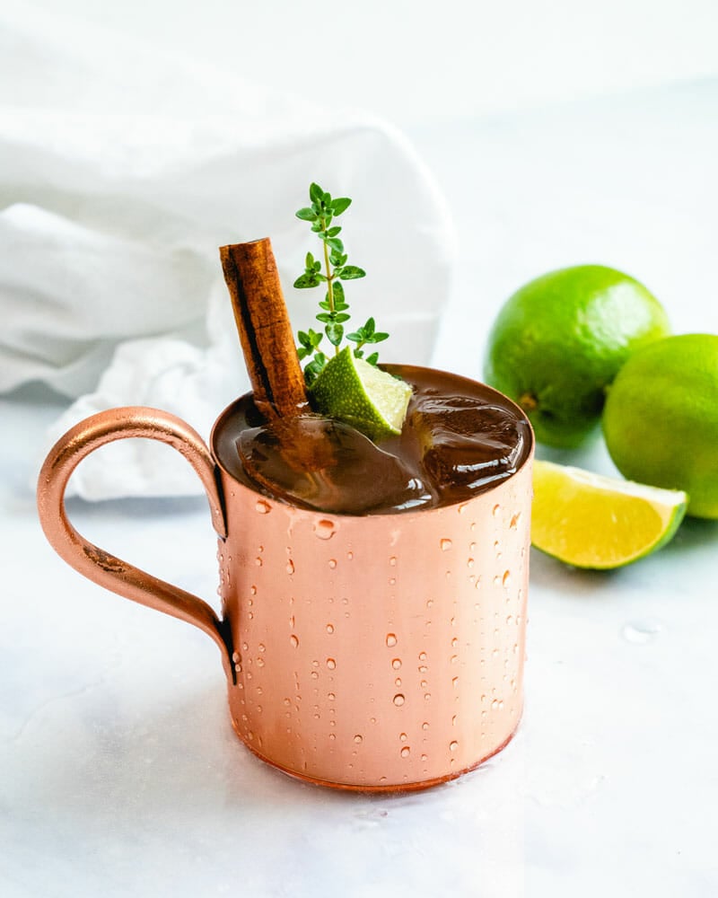 Apple cider mule
