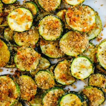 Baked zucchini