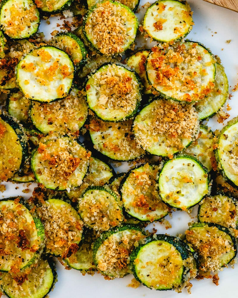 Baked zucchini