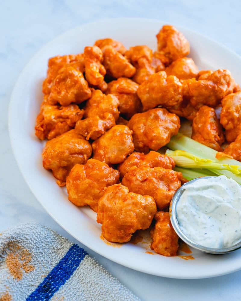 Cauliflower wings