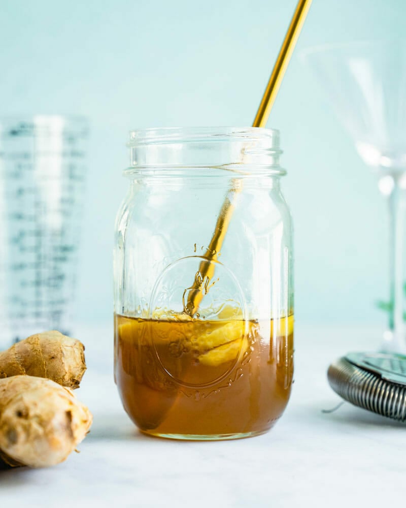 Ginger simple syrup