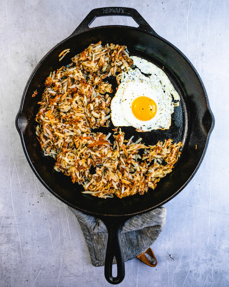 Homemade hash browns