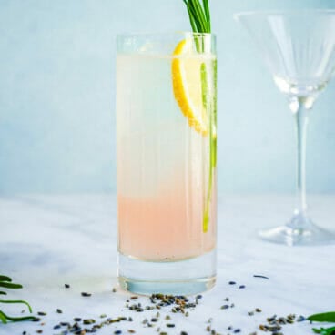 Lavender cocktail