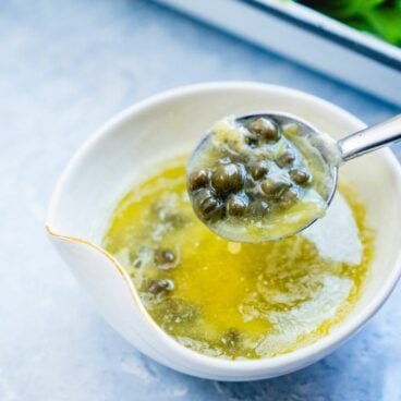 Lemon caper sauce