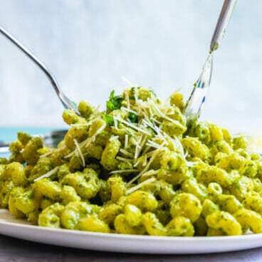 Pesto cavatappi