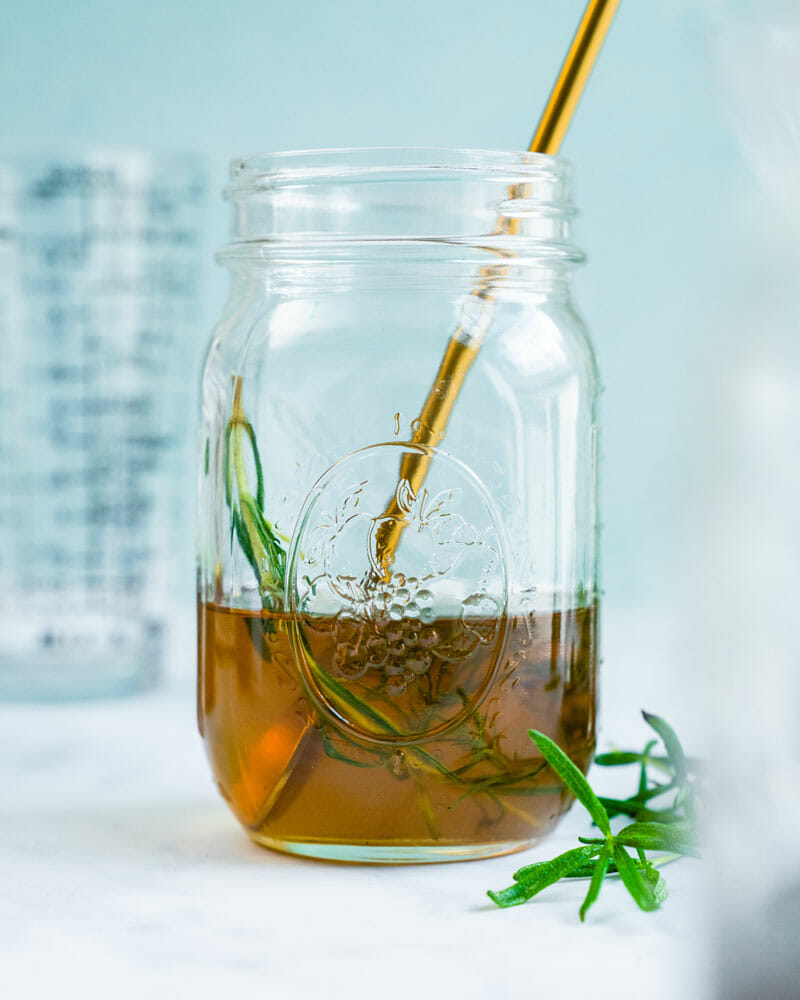 Rosemary simple syrup