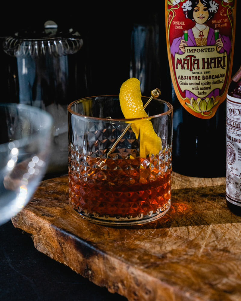 How to make a Sazerac