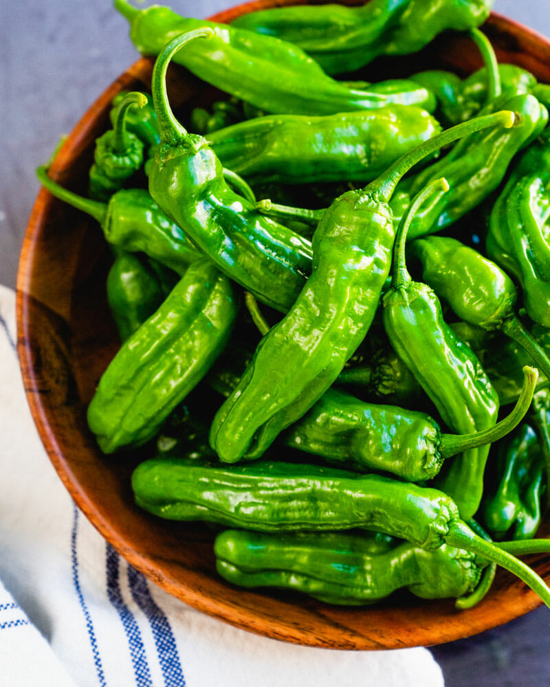 Shishito peppers