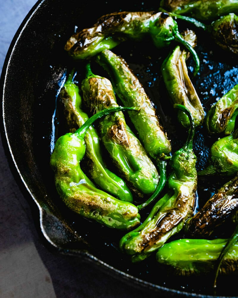 How to cook shishito peppers