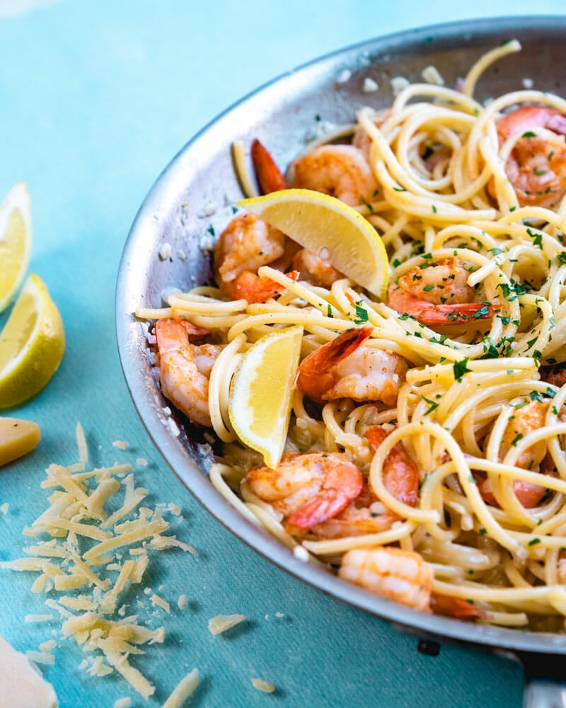 Shrimp pasta