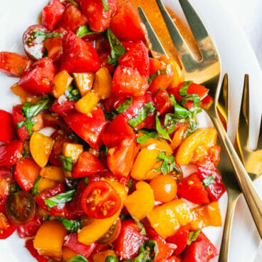 Tomato basil salad