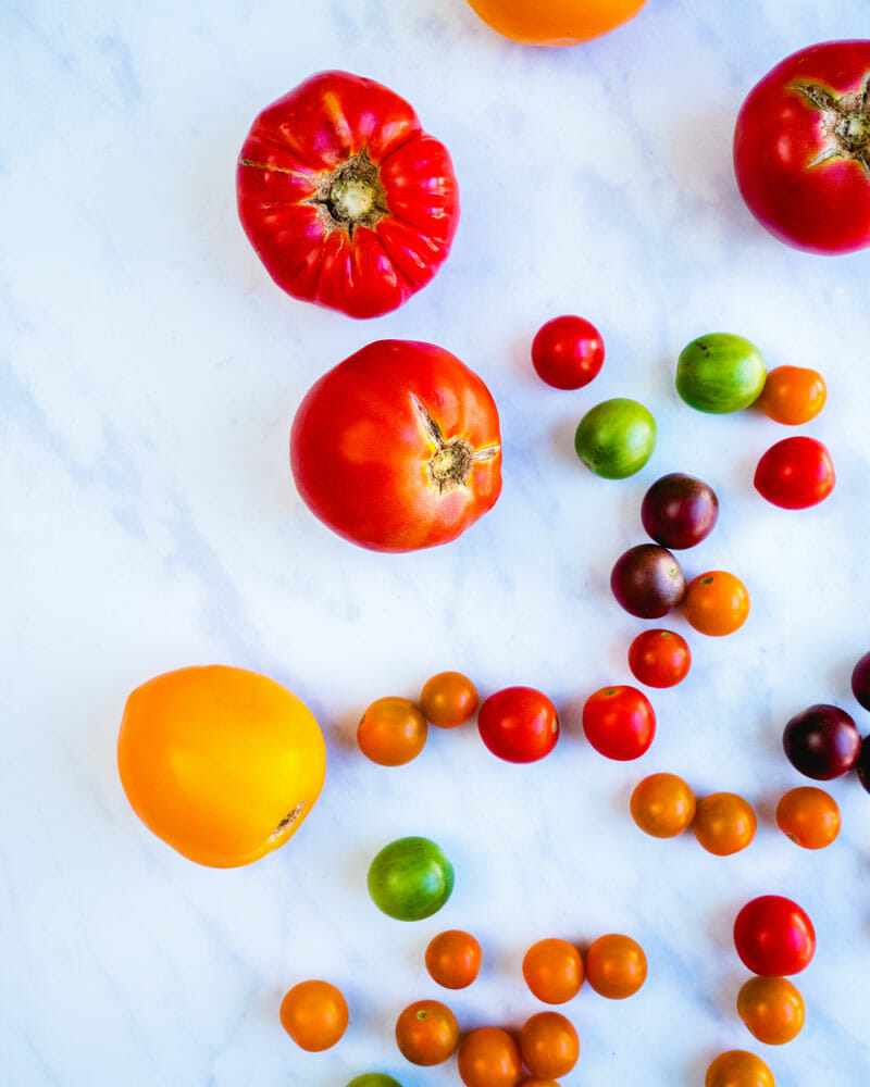 Heirloom tomatoes