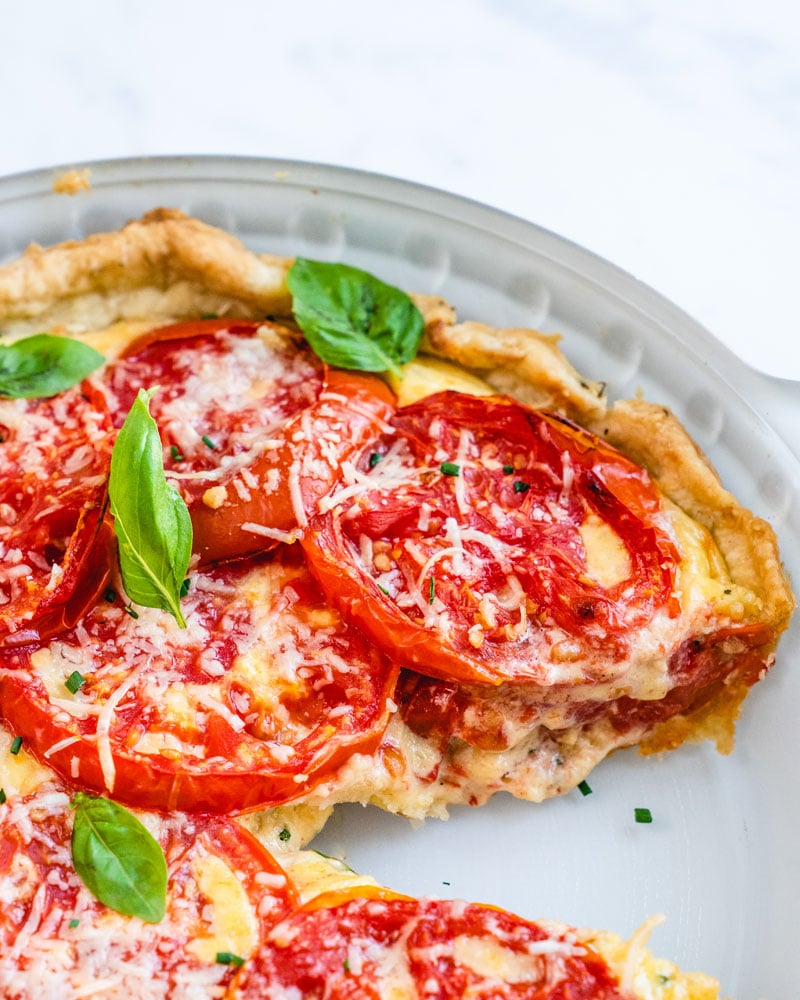 Amazing tomato pie