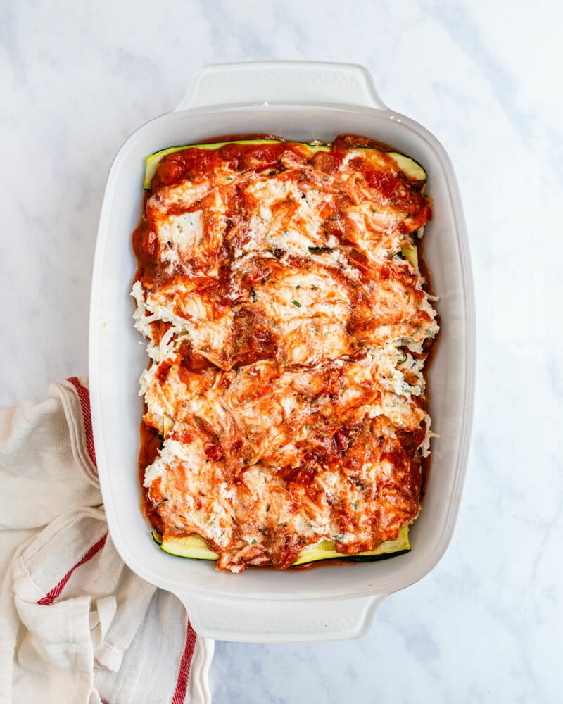 Zucchini lasagna